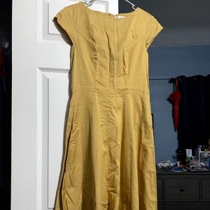 Mustard Yellow dress